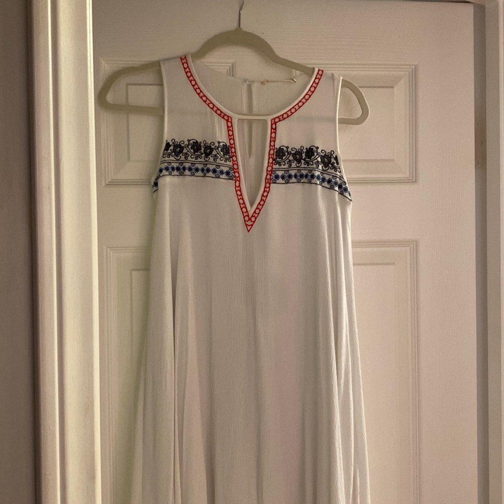 White Summer Mini Dress